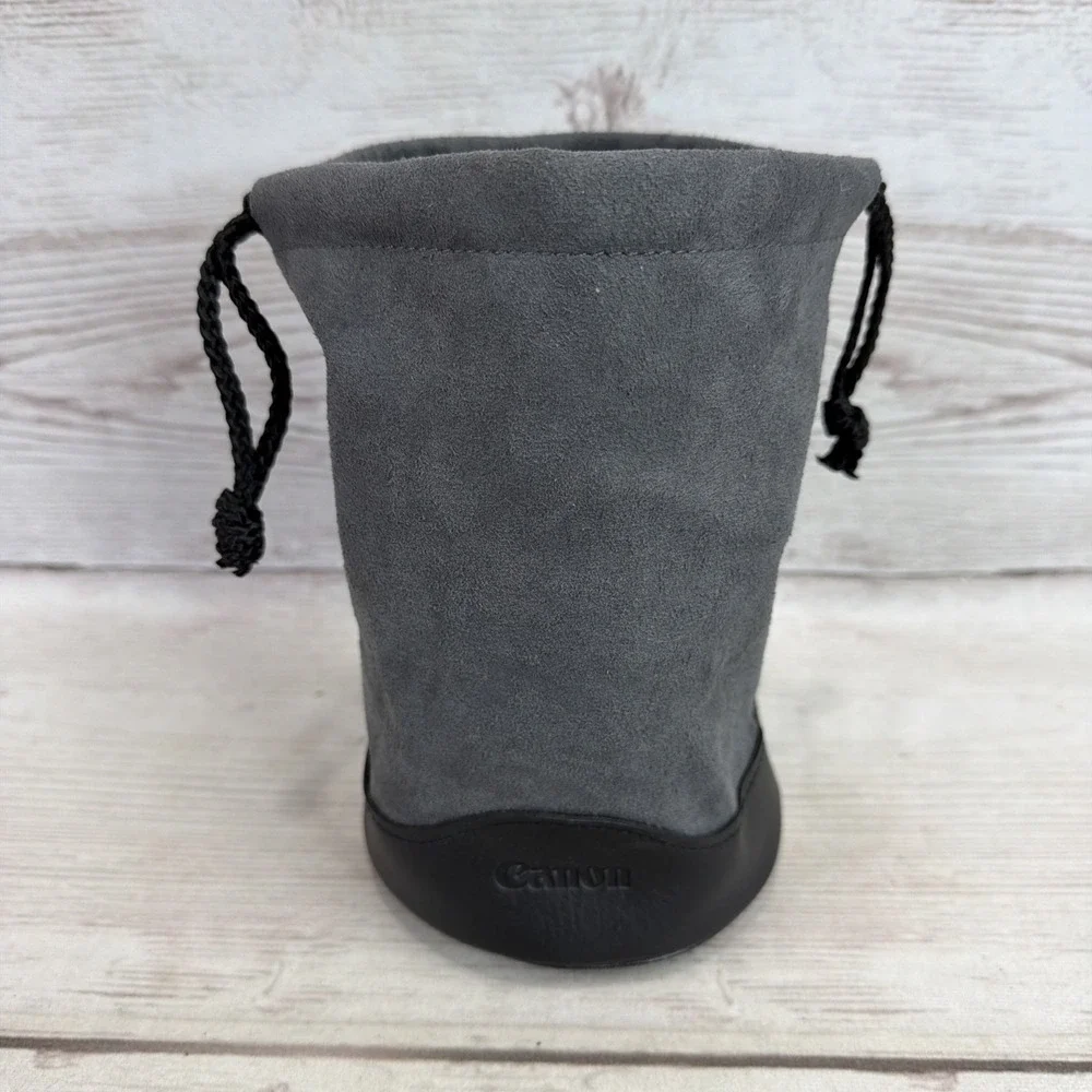 Genuine Canon LP1219 Lens Soft Pouch Drawstring Case Lens Protection Excellent